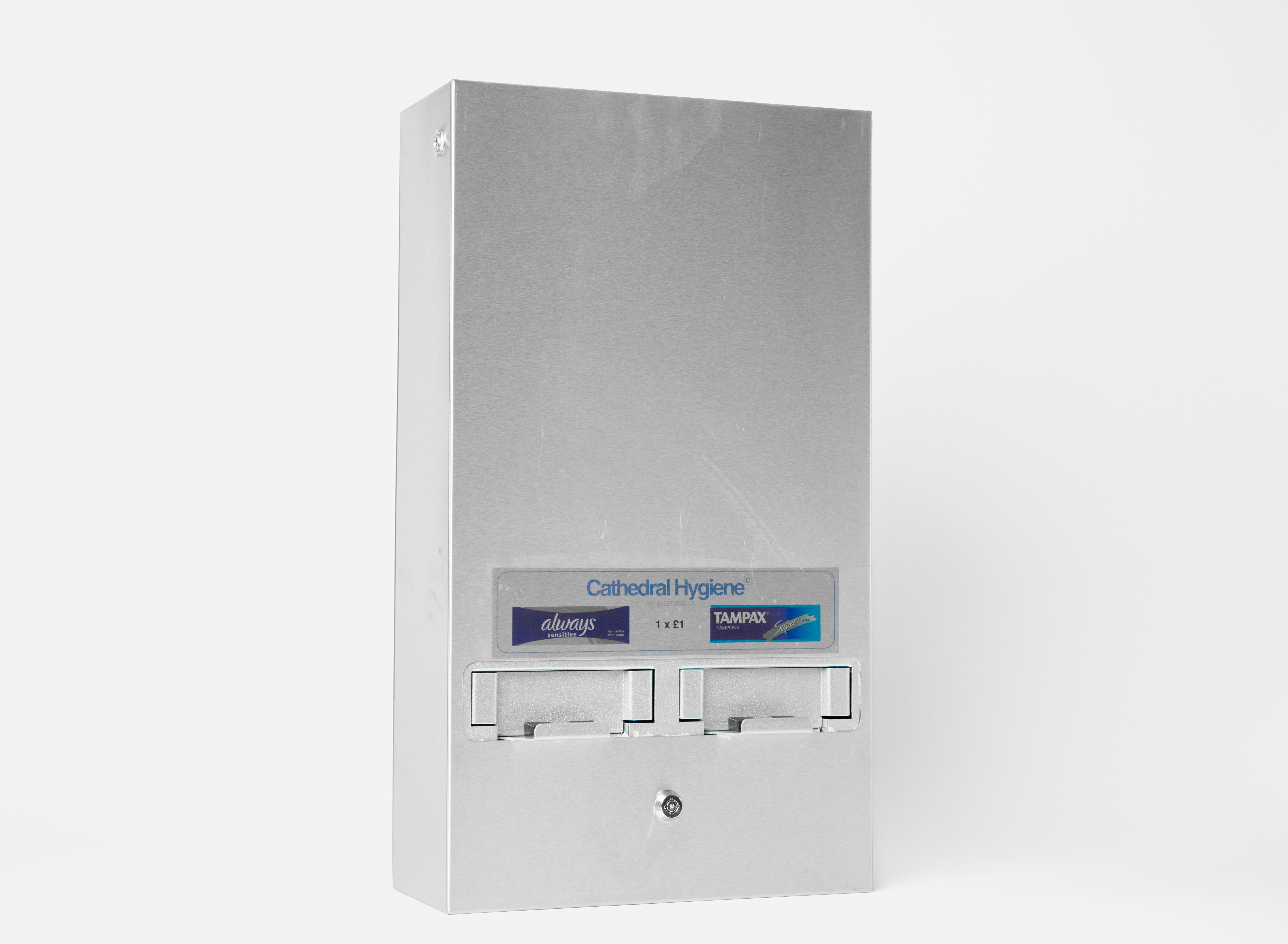 Dual Vending Machine – Stainless Steel Image